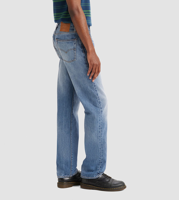 ليفايز  ملابس - أزرق Straight Jeans