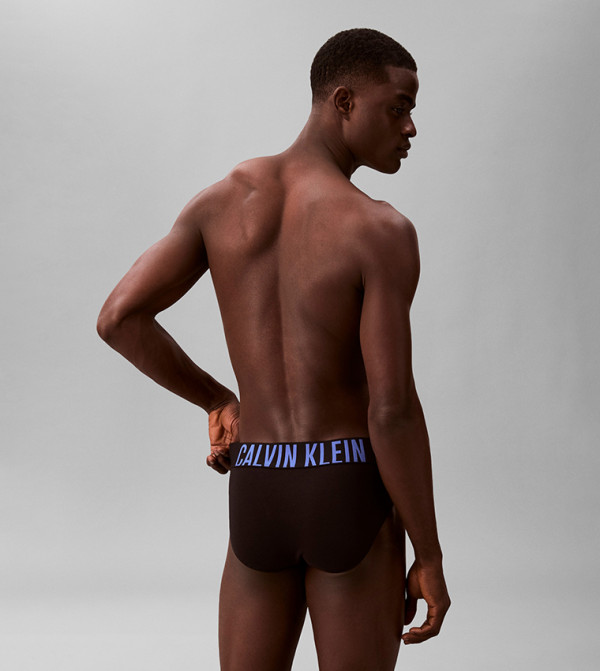 كالفين كلاين  ملابس داخلية وفانيلات  - أسود سراويل داخلية