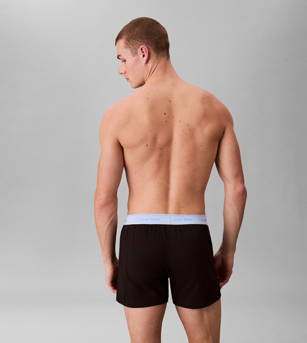 كالفين كلاين كالفين كلاين - أسود بوكسرات - ملابس داخلية تحتية