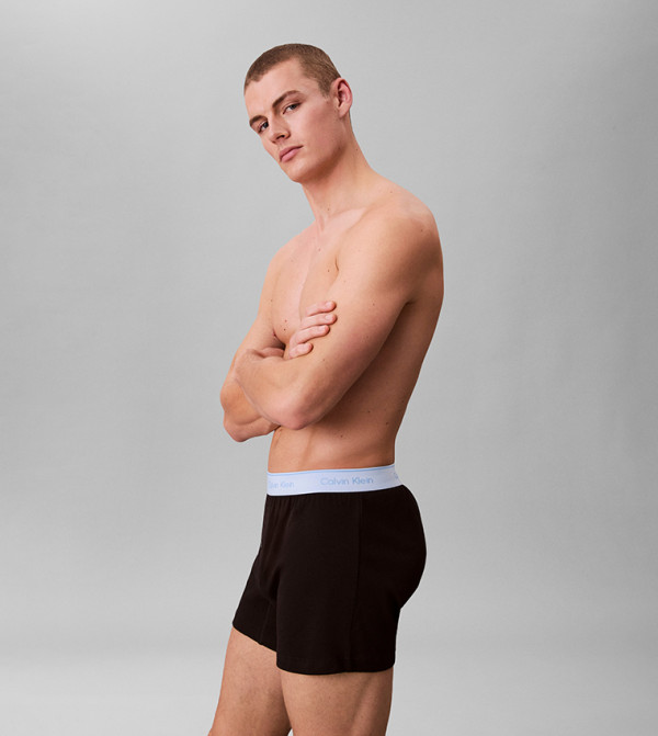 كالفين كلاين كالفين كلاين - أسود بوكسرات - ملابس داخلية تحتية