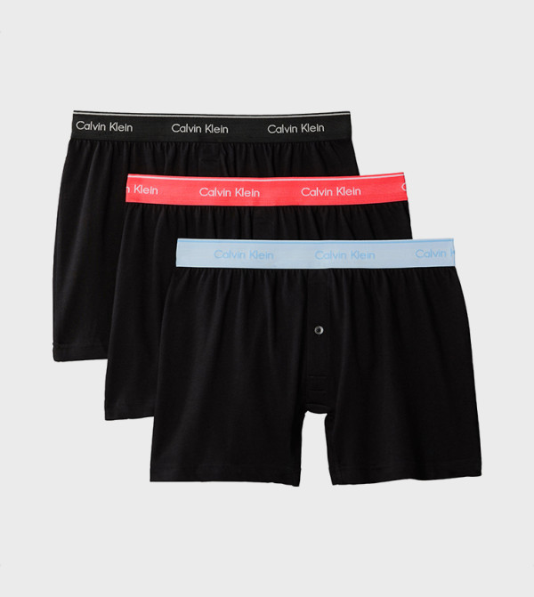 كالفين كلاين كالفين كلاين - أسود بوكسرات - ملابس داخلية تحتية