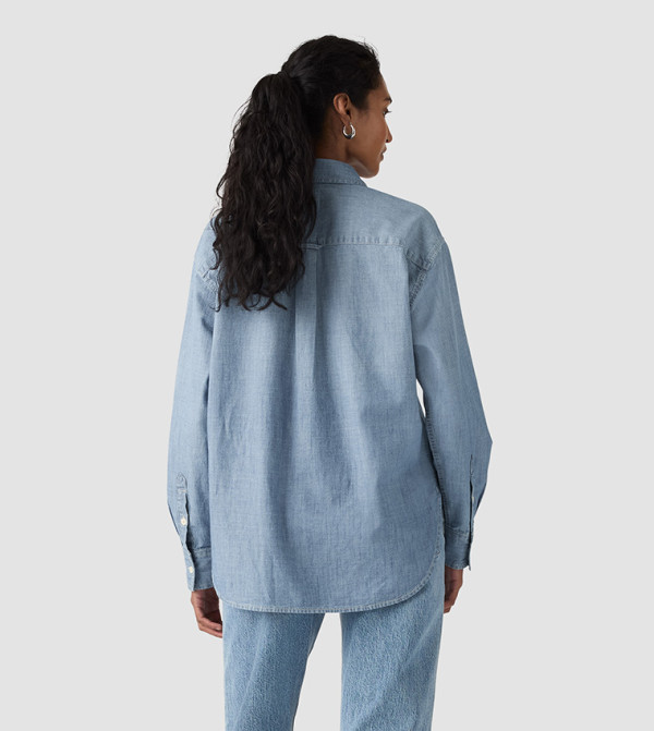 ليفايز  قمصان - أزرق قمصان