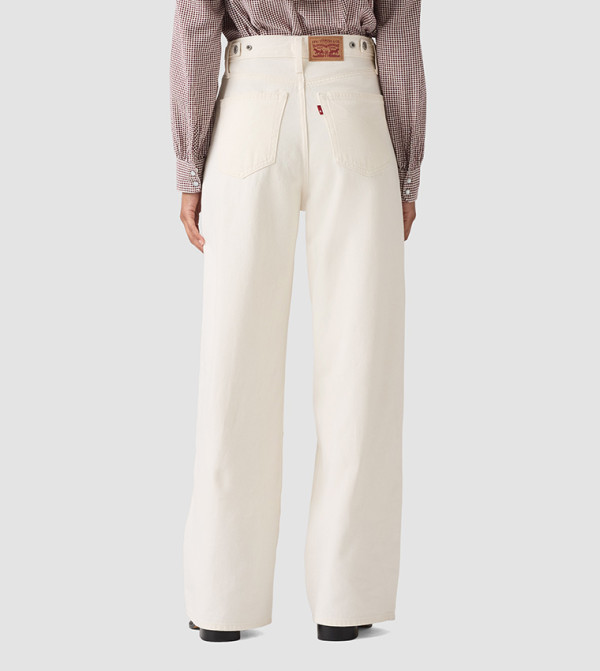 Levi's  Jeans - Beige Wide Leg Jeans