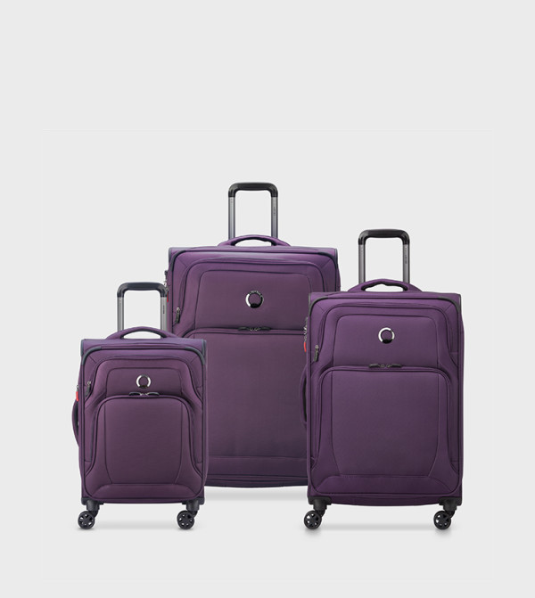 ديلسي  حقائب بعجلات - بنفسجي  حقائب بعجلات