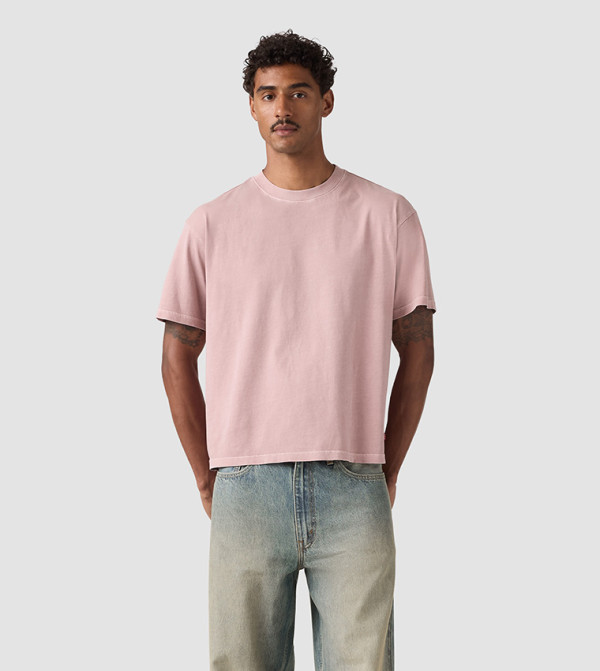 Levi's Levi's - Pink Round Neck T-Shirts