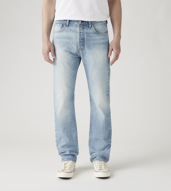 ليفايز ليفايز - أزرق Straight Jeans