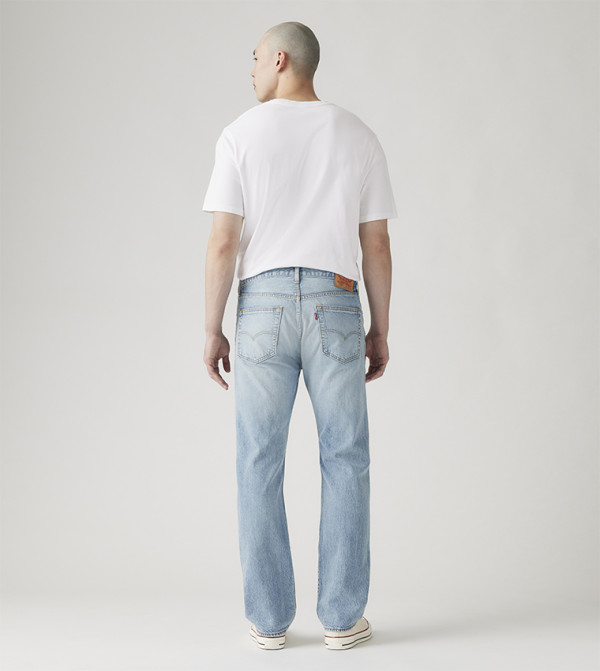 ليفايز ليفايز - أزرق Straight Jeans