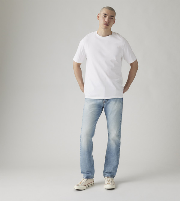 ليفايز ليفايز - أزرق Straight Jeans