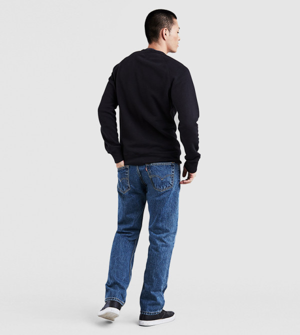ليفايز  جينزات واسعة  - أزرق Straight Jeans