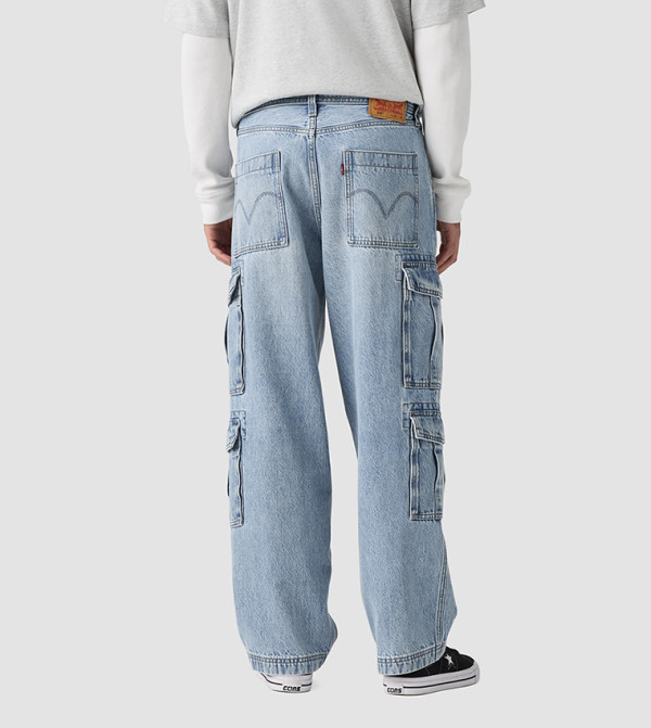 ليفايز  ملابس - أزرق فاتح Relaxed Jeans