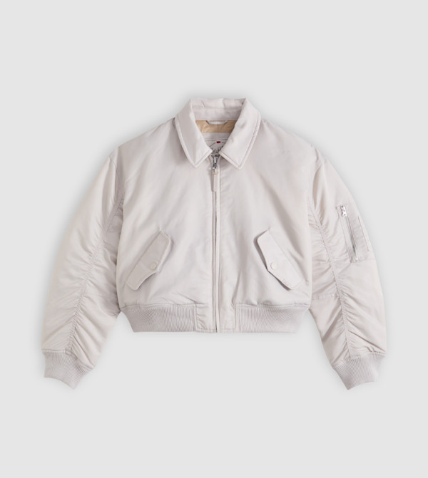 Levi's  Casual Jackets - Cream Casual Jackets