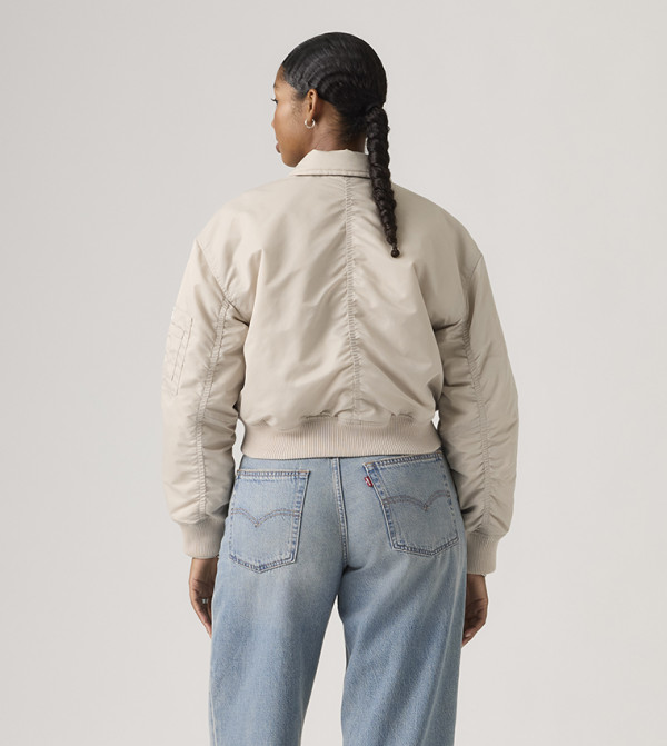 Levi's  Casual Jackets - Cream Casual Jackets