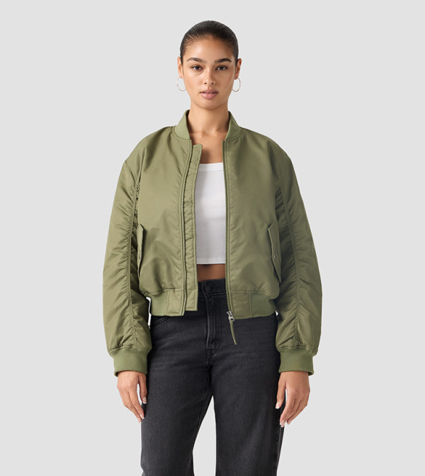 Levi's  Casual Jackets - Green Casual Jackets