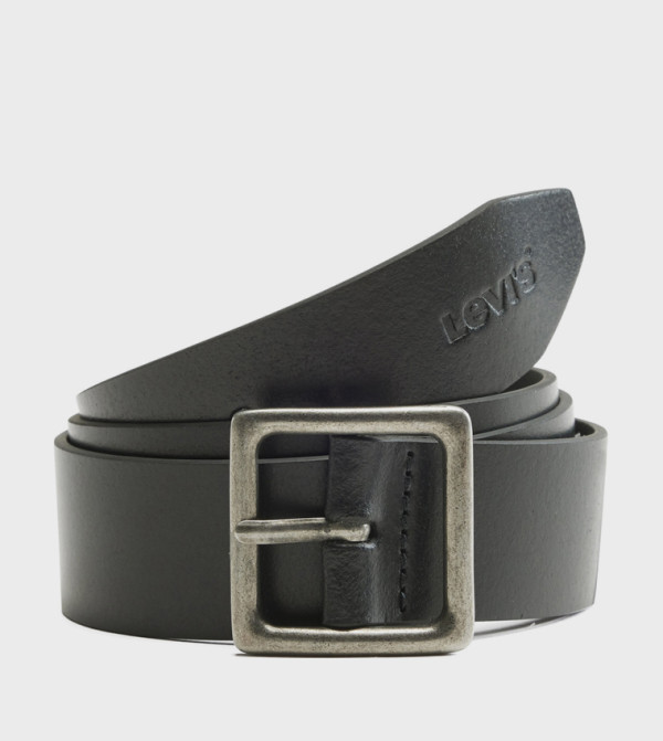 ليفايز  أحزمة - أسود Leather Belts