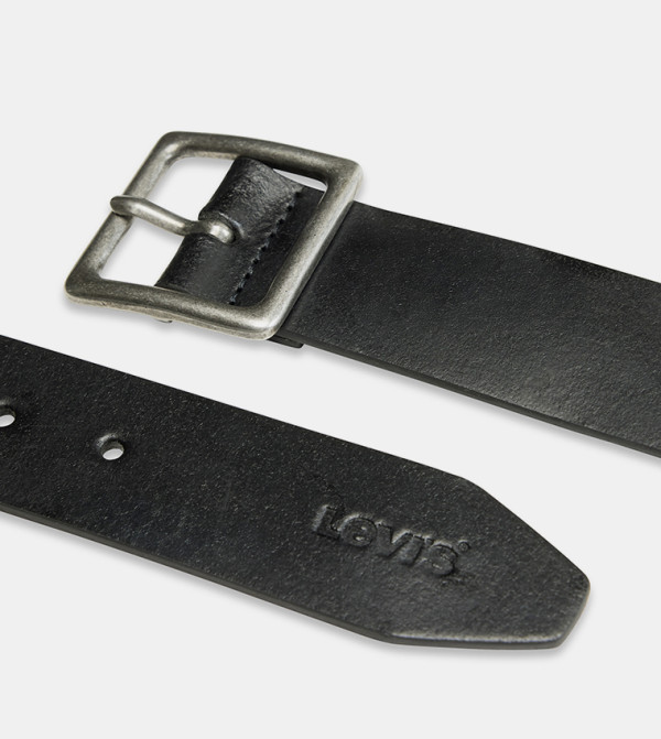 ليفايز  أحزمة - أسود Leather Belts