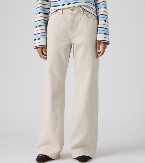 Levi's Bootcut Jeans - Beige Bootcut Jeans
