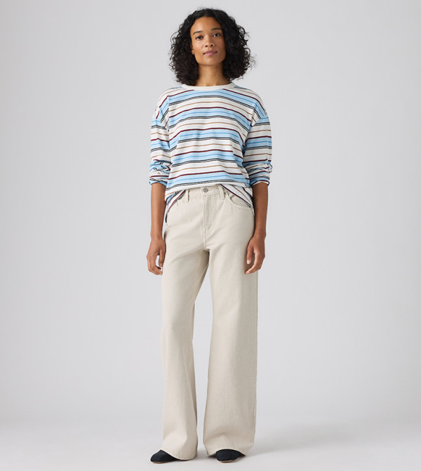 Levi's Bootcut Jeans - Beige Bootcut Jeans
