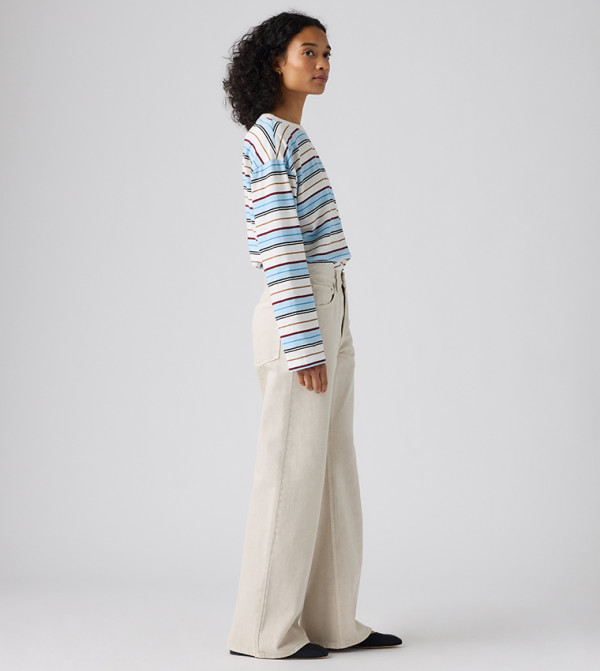 Levi's Bootcut Jeans - Beige Bootcut Jeans