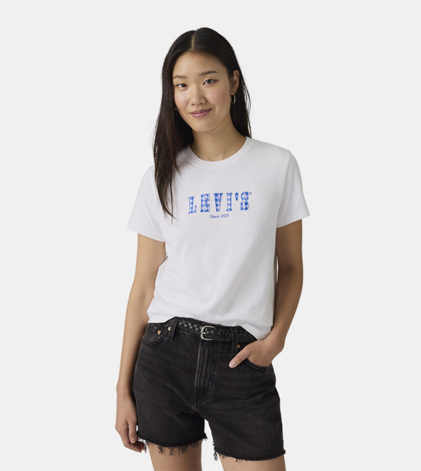 ليفايز  تيشيرتات  كم قصير  - أبيض Short Sleeve T-Shirts