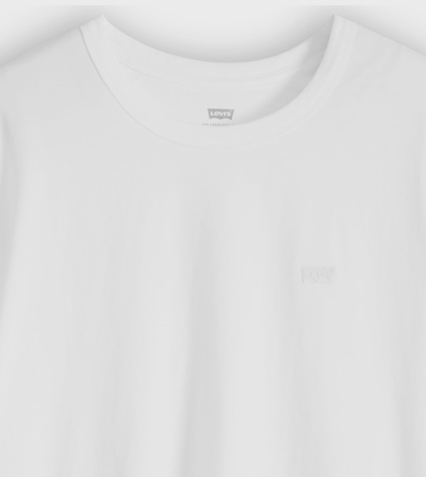 ليفايز ليفايز - أبيض Round Neck T-Shirts
