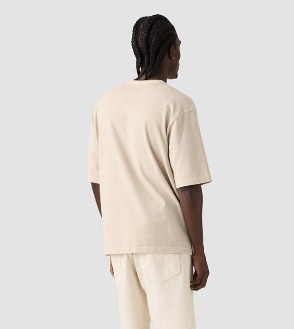 Levi's Levi's - Beige Round Neck T-Shirts