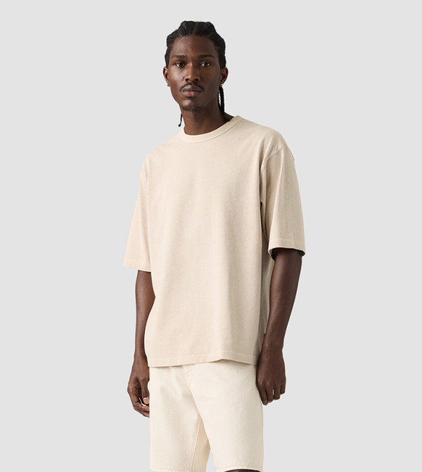 Levi's Levi's - Beige Round Neck T-Shirts