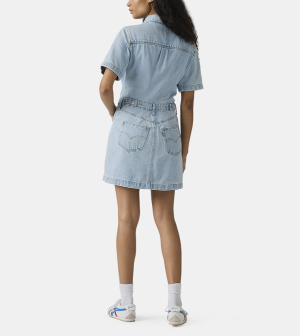 Levi's  Clothing - Blue Mini Dresses