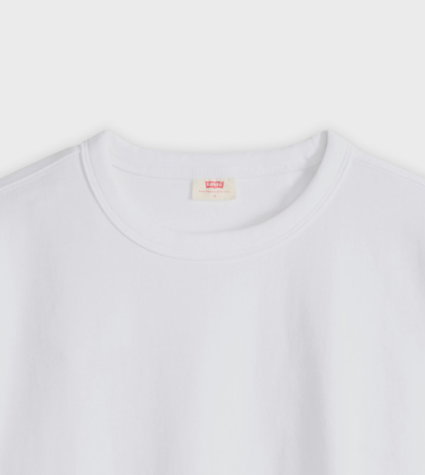 Levi's Clothing - White Short Sleeve T-Shirts