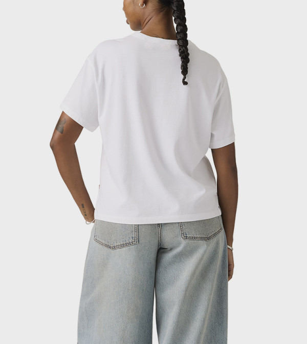 Levi's Clothing - White Short Sleeve T-Shirts