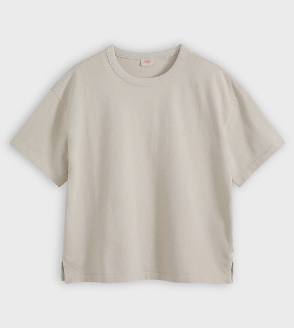Levi's  Clothing - Beige Short Sleeve T-Shirts