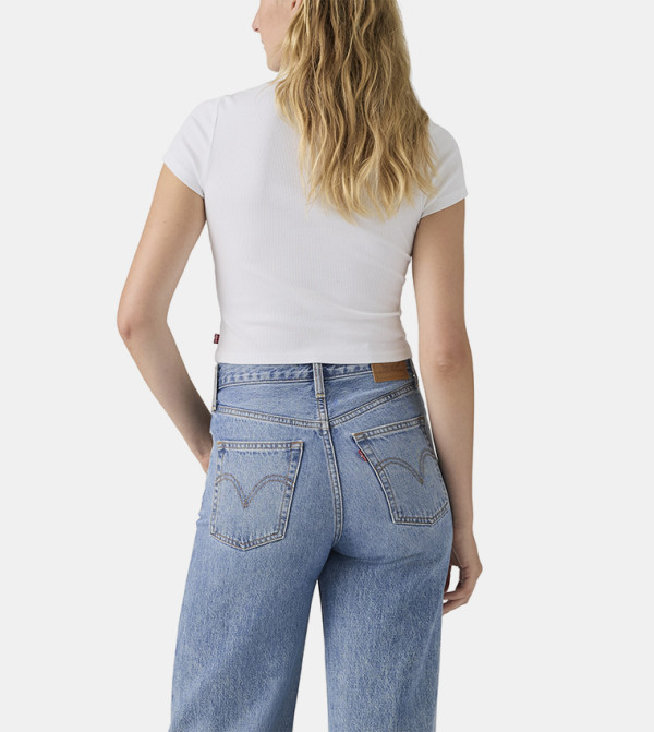 Levi's  Clothing - White Short Sleeve T-Shirts