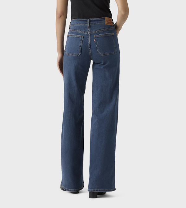 ليفايز ليفايز - أزرق Wide Leg Jeans