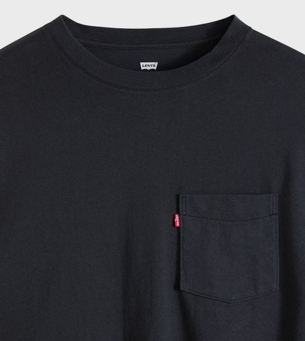 ليفايز ليفايز - أسود Round Neck T-Shirts