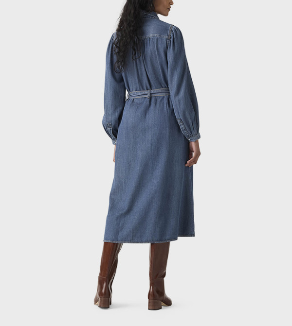 ليفايز ليفايز - أزرق Midi Dresses