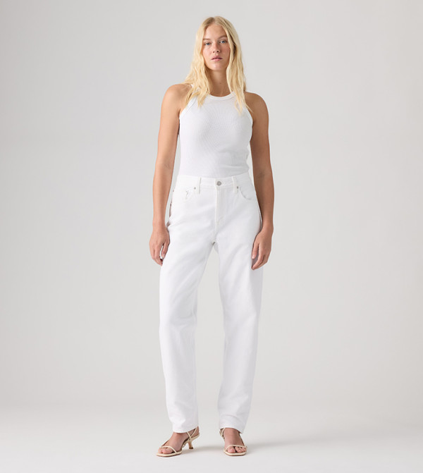 Levi's  Boyfriend jeans - White Boyfriend jeans