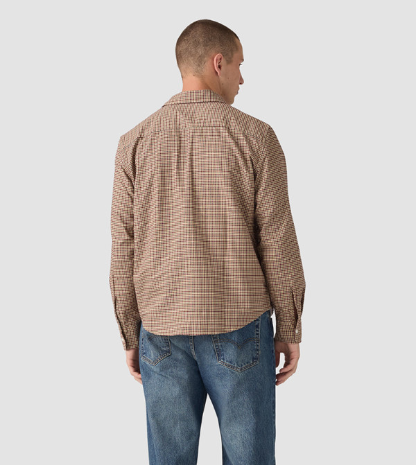 Levi's  Casual Shirts - Brown Long Sleeves