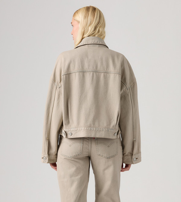 Levi's  Denim Jackets - Beige Denim Jackets