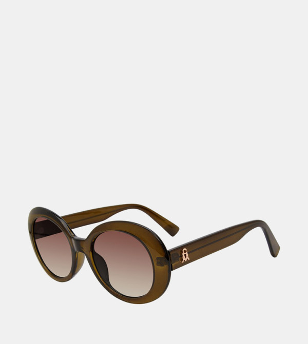 ستيف مادن  دائرية - أخضر Round Sunglasses