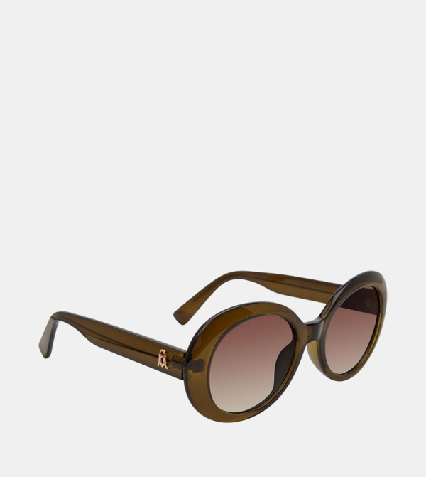 ستيف مادن  دائرية - أخضر Round Sunglasses