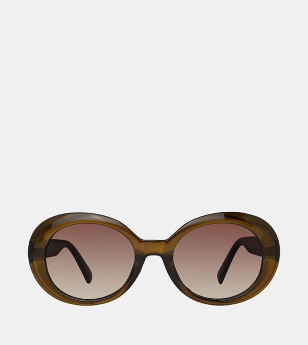 ستيف مادن  دائرية - أخضر Round Sunglasses