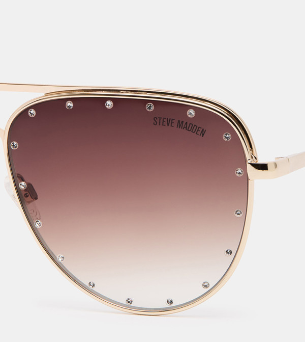 Steve Madden Aviators - Gold undefined