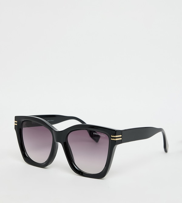 Steve Madden  Square Sunglasses - Black undefined