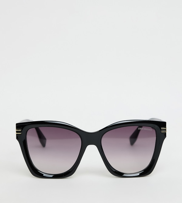 Steve Madden  Square Sunglasses - Black undefined