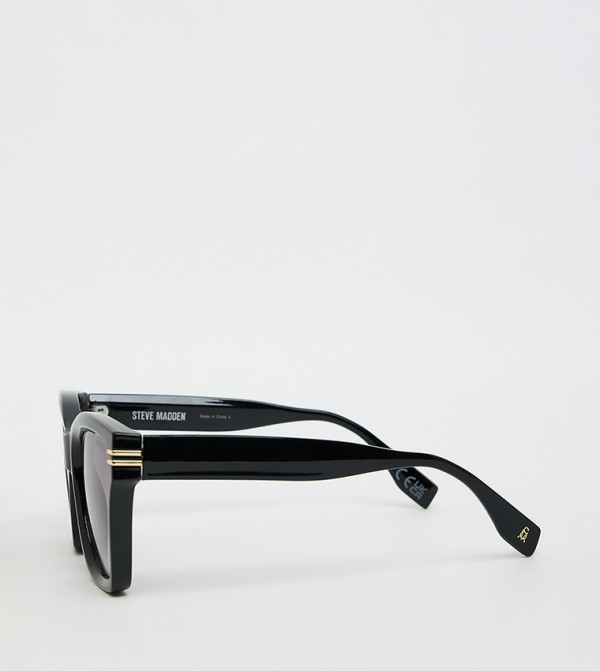 Steve Madden  Square Sunglasses - Black undefined