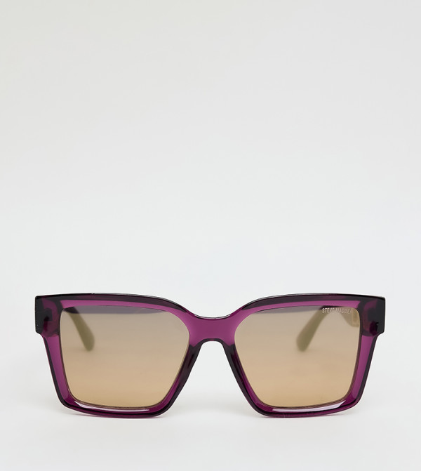 Steve Madden  Square Sunglasses - Purple undefined