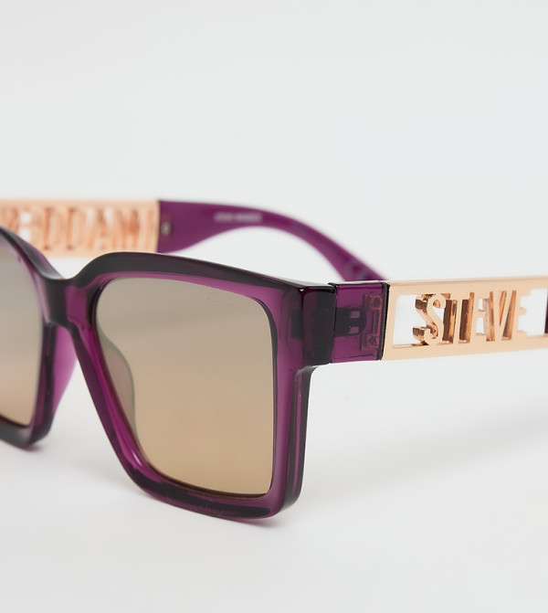 Steve Madden  Square Sunglasses - Purple undefined