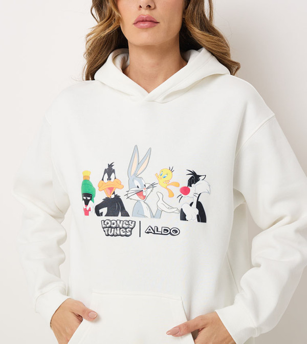 Aldo  Hoodies & Sweatshirts - White Hoodies