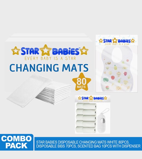 Star Babies  Bath Time - Multi Diapering