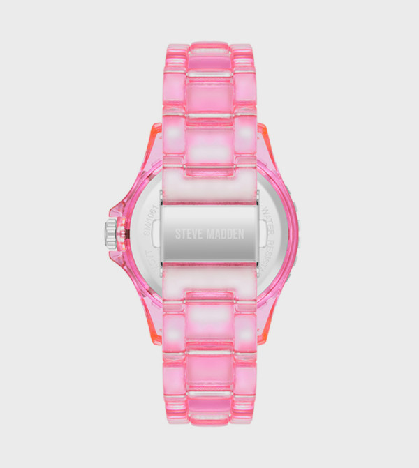 Steve Madden Watches - Pink Analog Watches