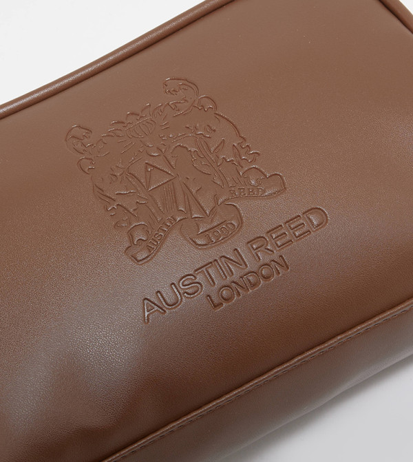 Austin Reed Austin Reed @ CCC - Brown Toiletry bags